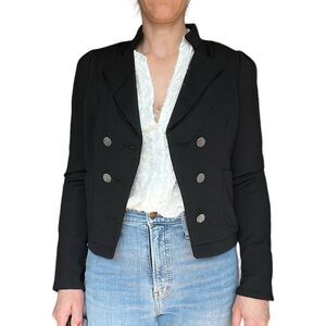 Mischa Barton Mary Jane Jacket in Black Size S NWOT